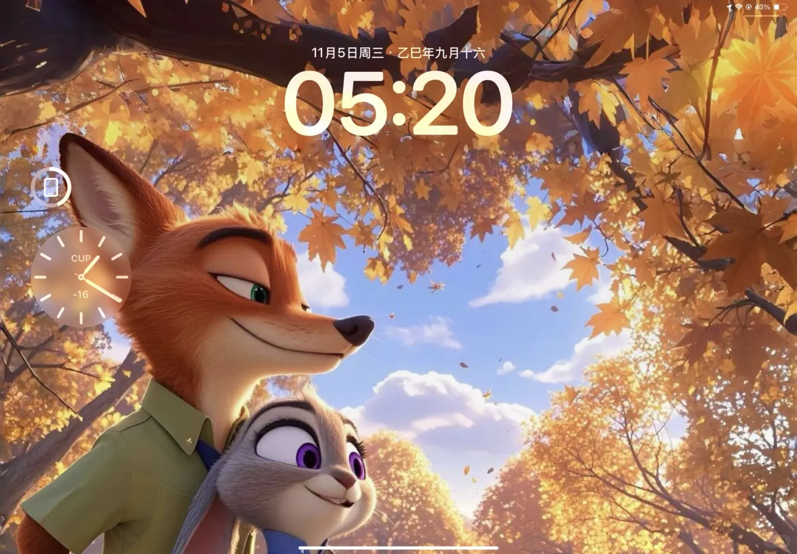 🦊🐰他俩我磕到底！这波壁纸我必分享