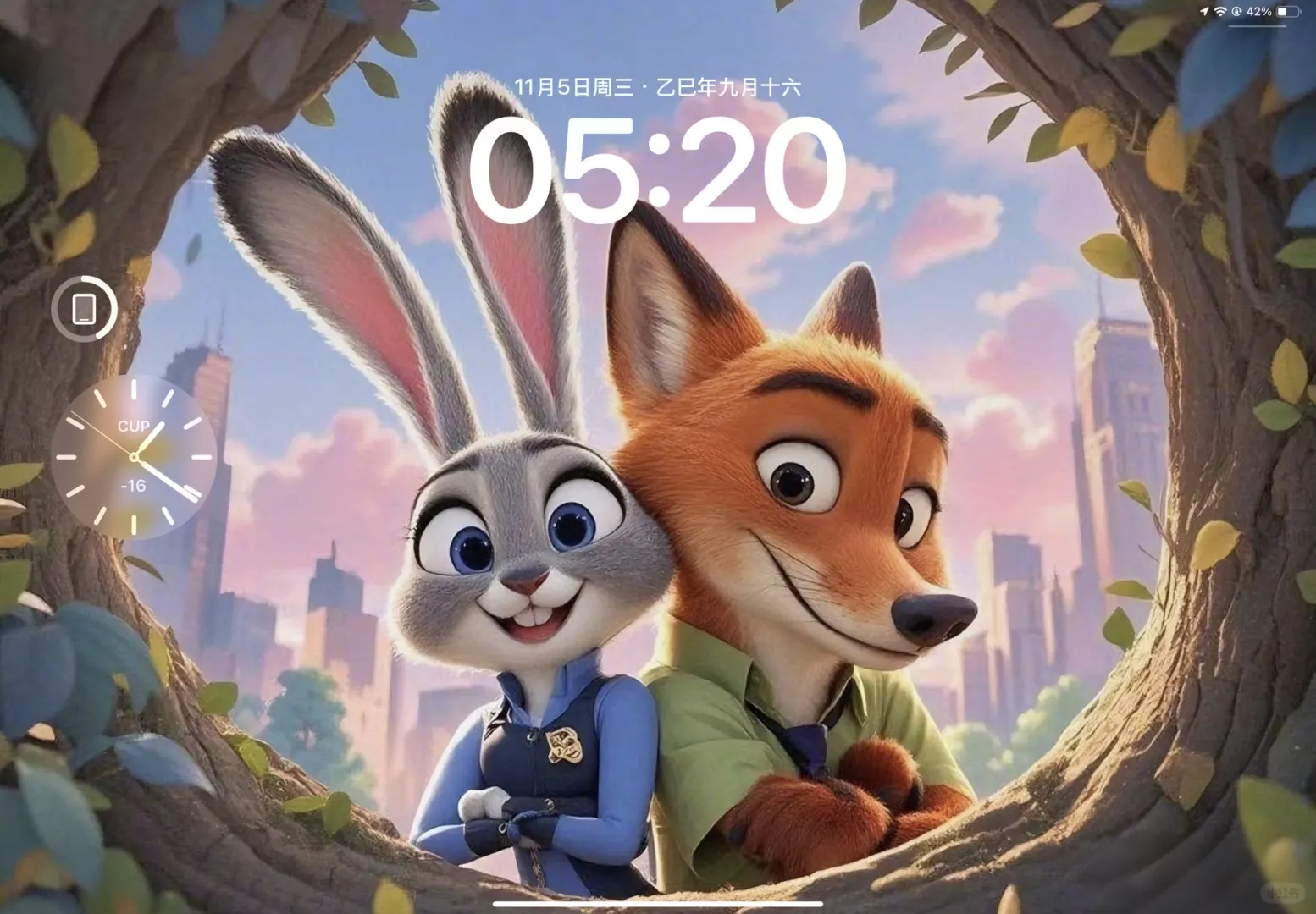 🦊🐰他俩我磕到底！这波壁纸我必分享