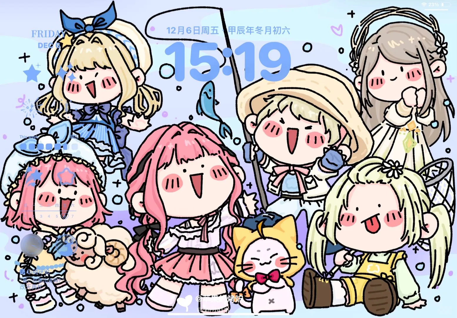 好美的无限暖暖ipad壁纸