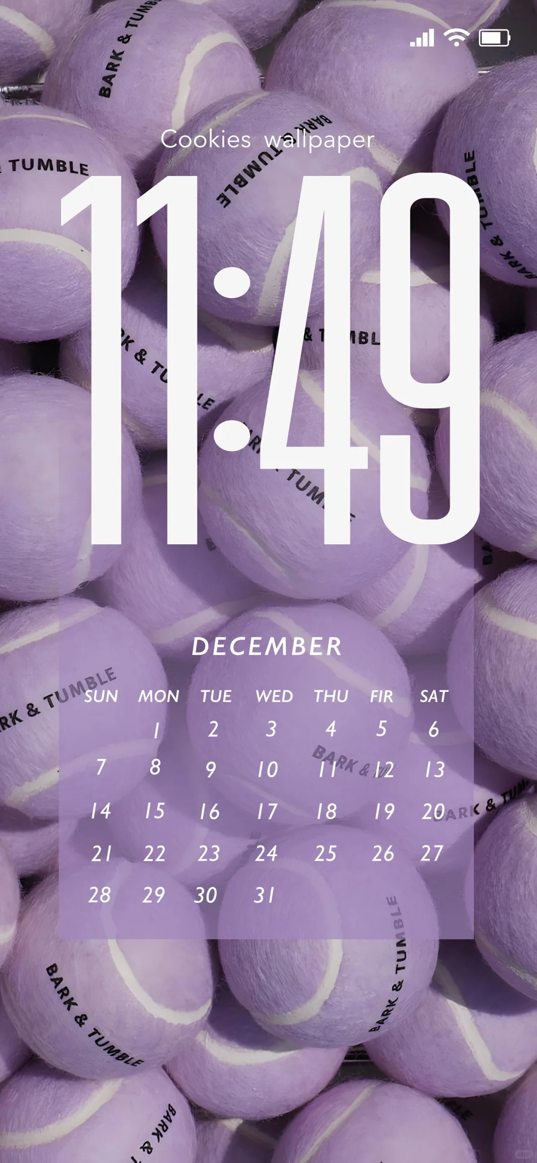 「12月日历·壁纸」｜用彩色为今年收个尾