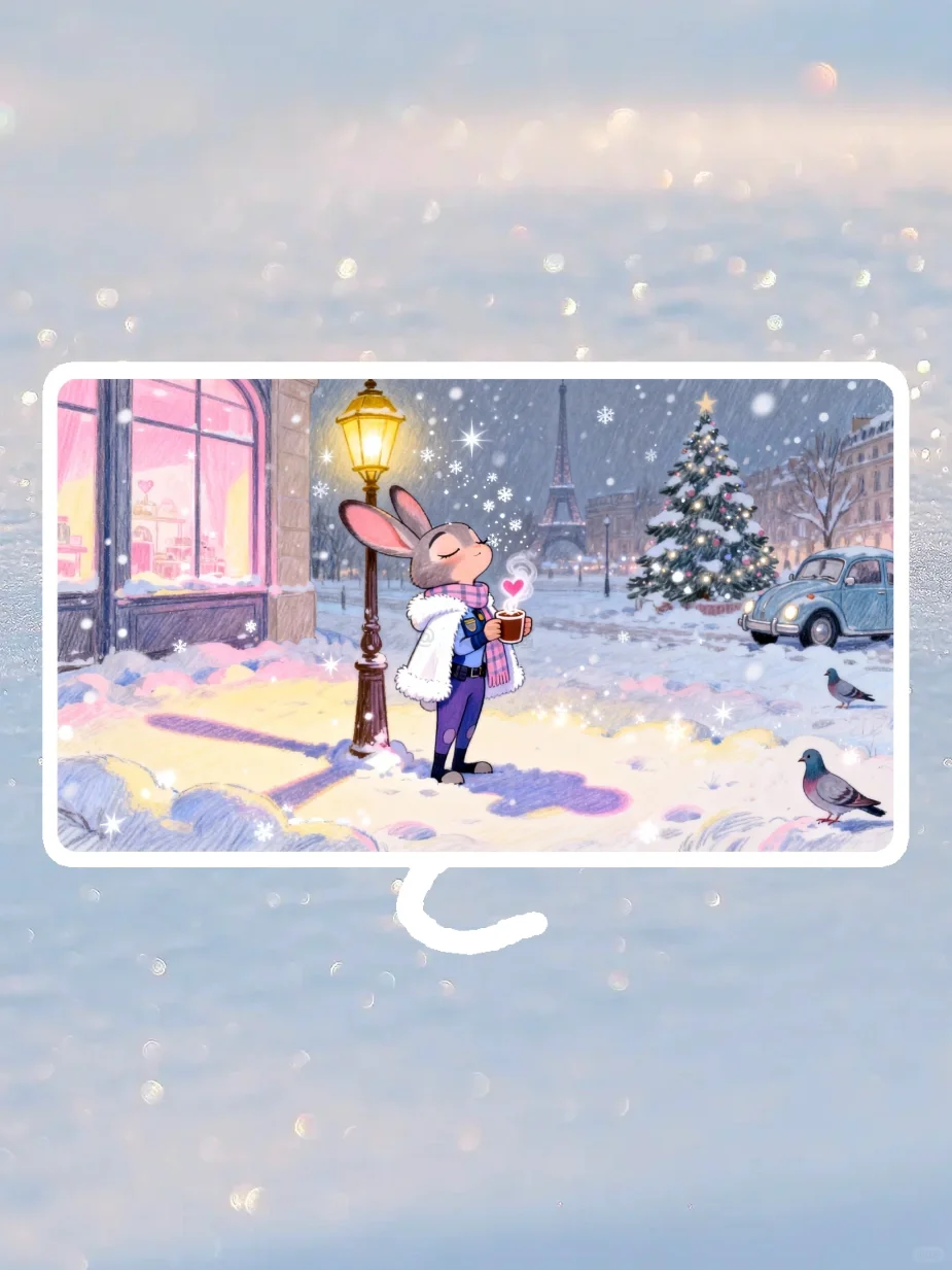 ❄️朱迪电脑壁纸｜晴天适合相见，雪天适合想念