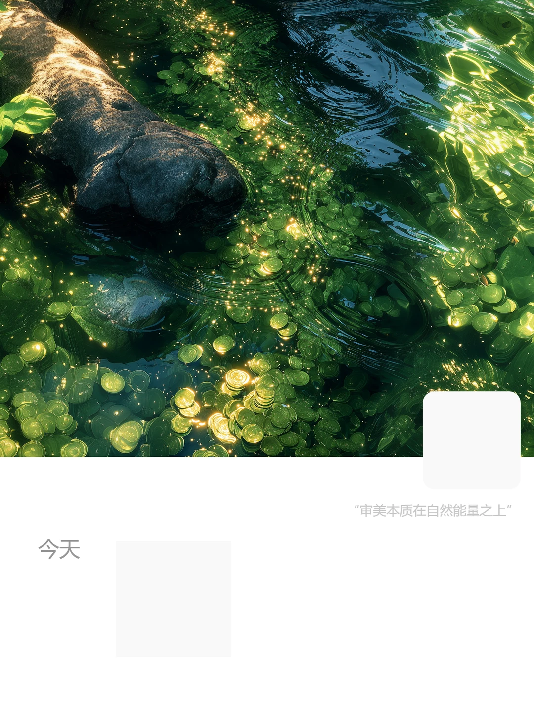 ✨流水入彩正念壁纸✨｜C³⁹⁶