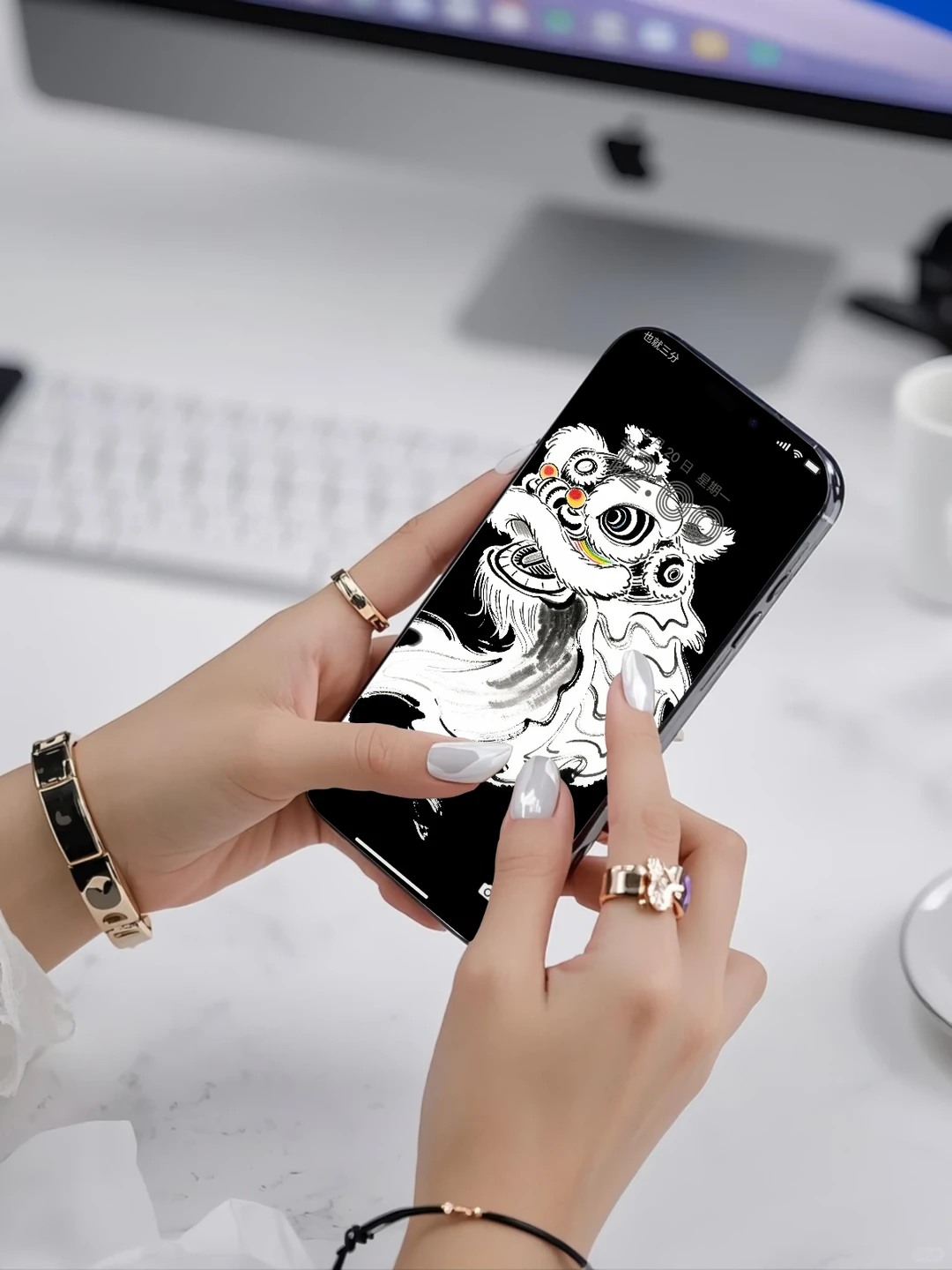 这醒狮壁纸一定很适合你👉