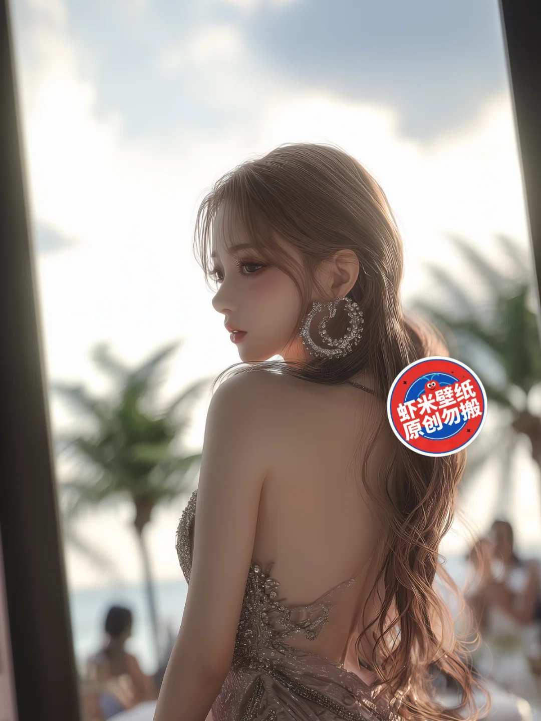 【虾米壁纸】鎏金裙摆吻上海风