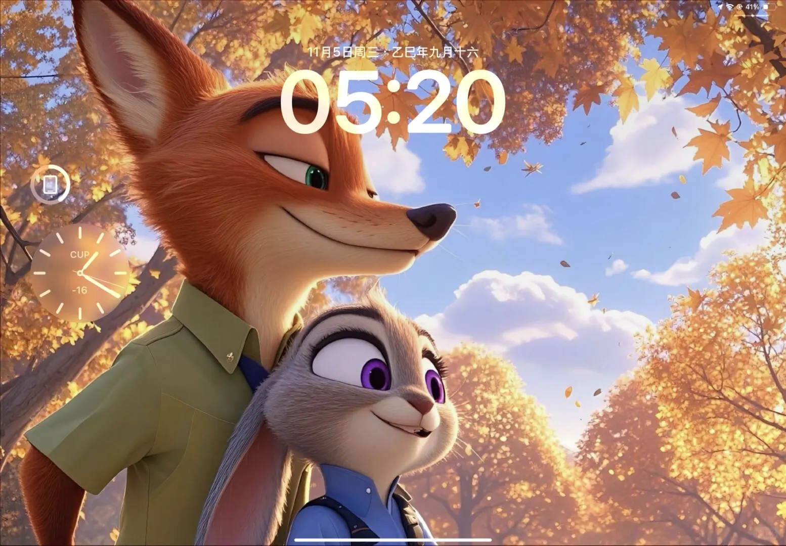 🦊🐰他俩我磕到底！这波壁纸我必分享