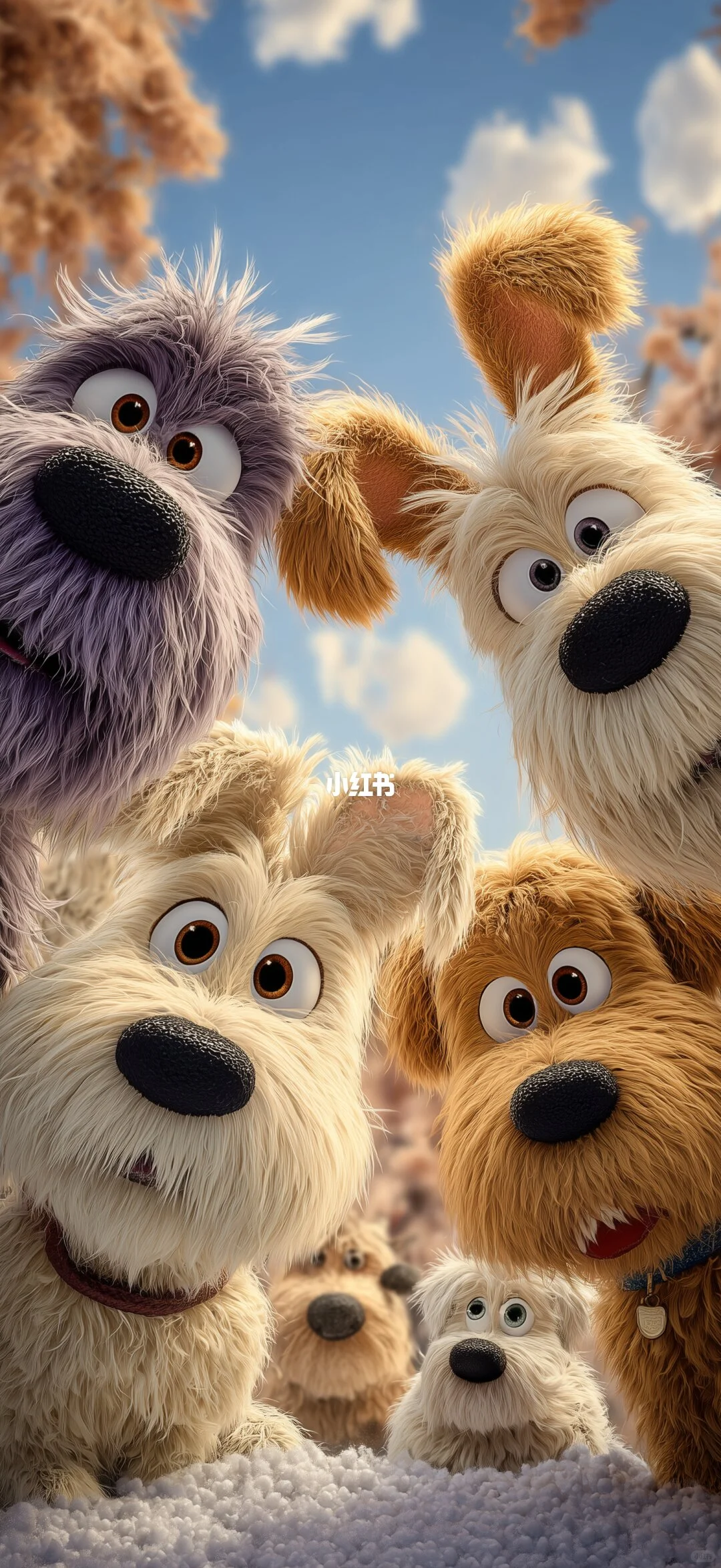 雪地撒欢🐶手机壁纸超萌✨壁纸1.5