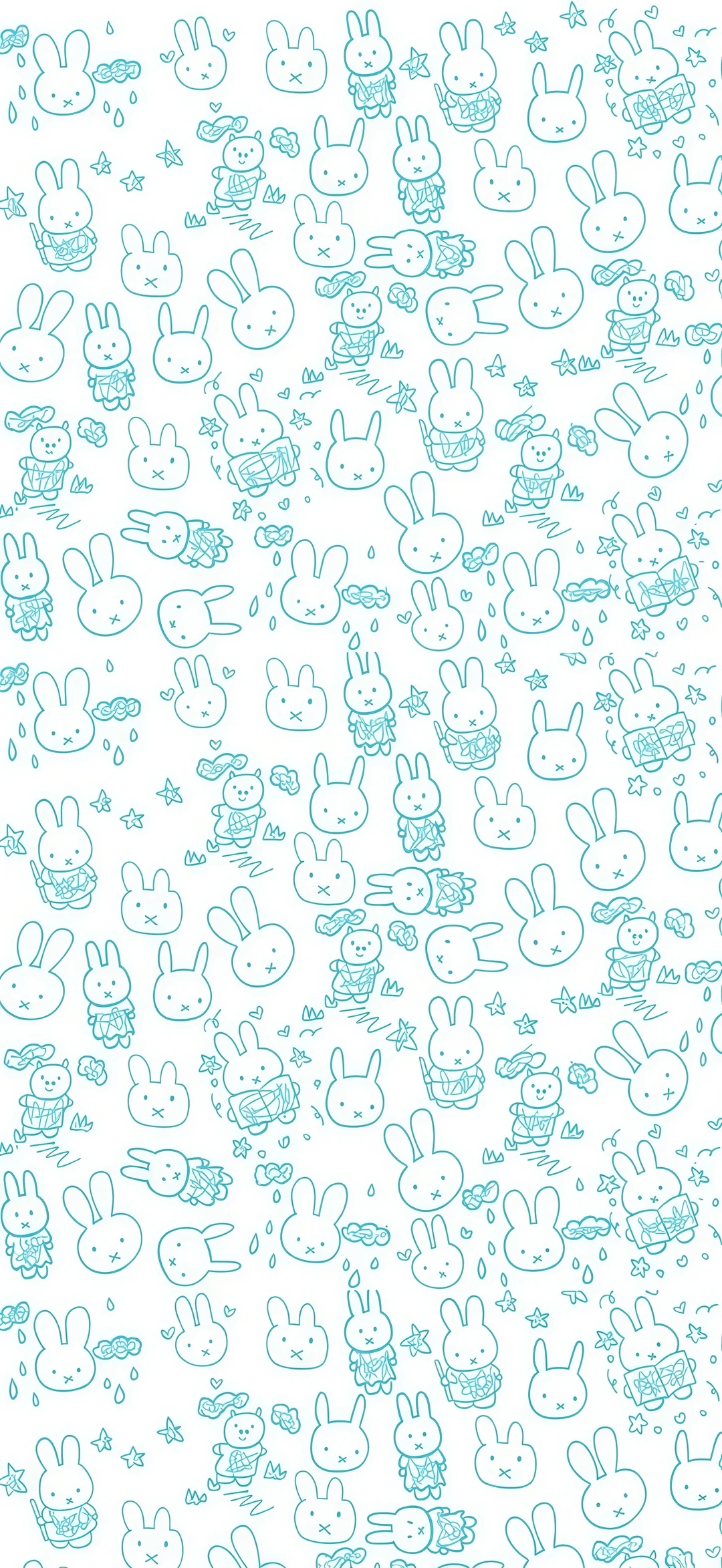 手机壁纸，米菲兔壁纸