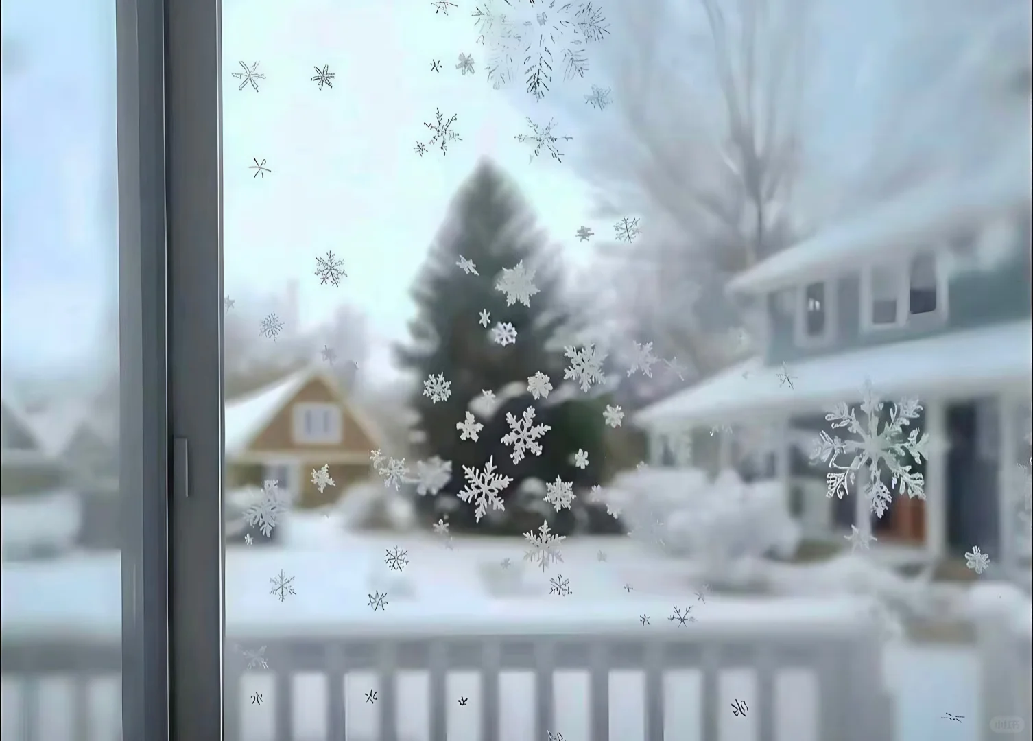 冬季雪花❄️壁纸｜iPad 壁纸