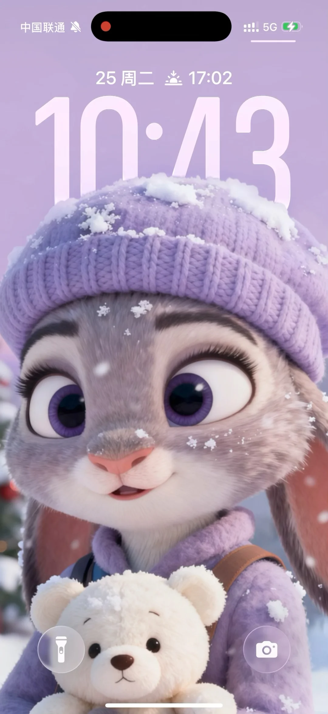 熊崽原创静态壁纸｜朱迪和尼克ios26 3D效果