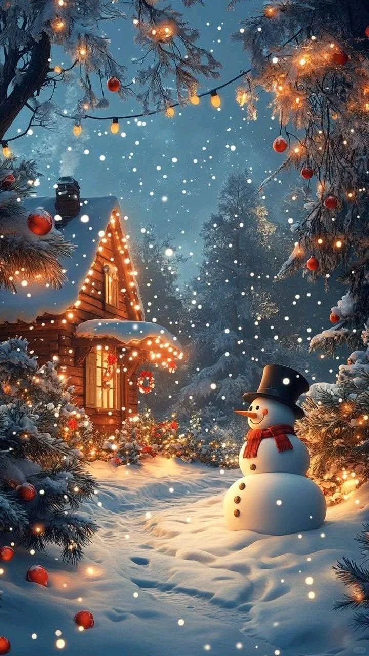圣诞🎄雪景