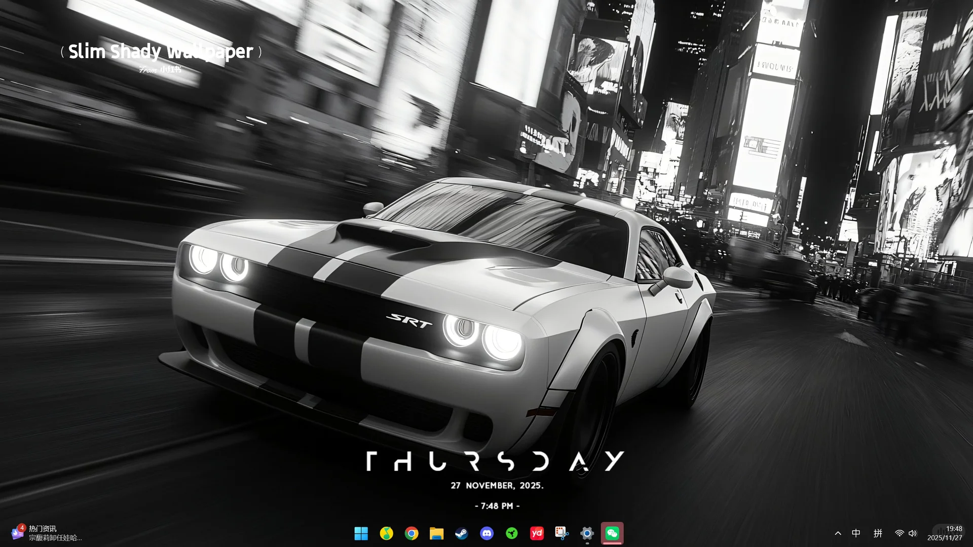 大都会 Hellcat｜4K电脑壁纸