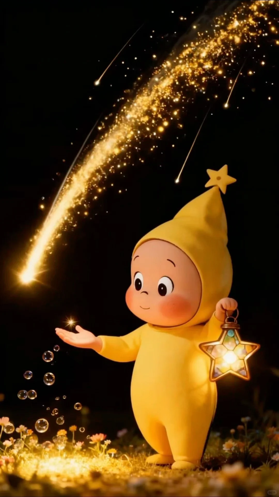 动态壁纸⭐️星星人的魔法之夜💫