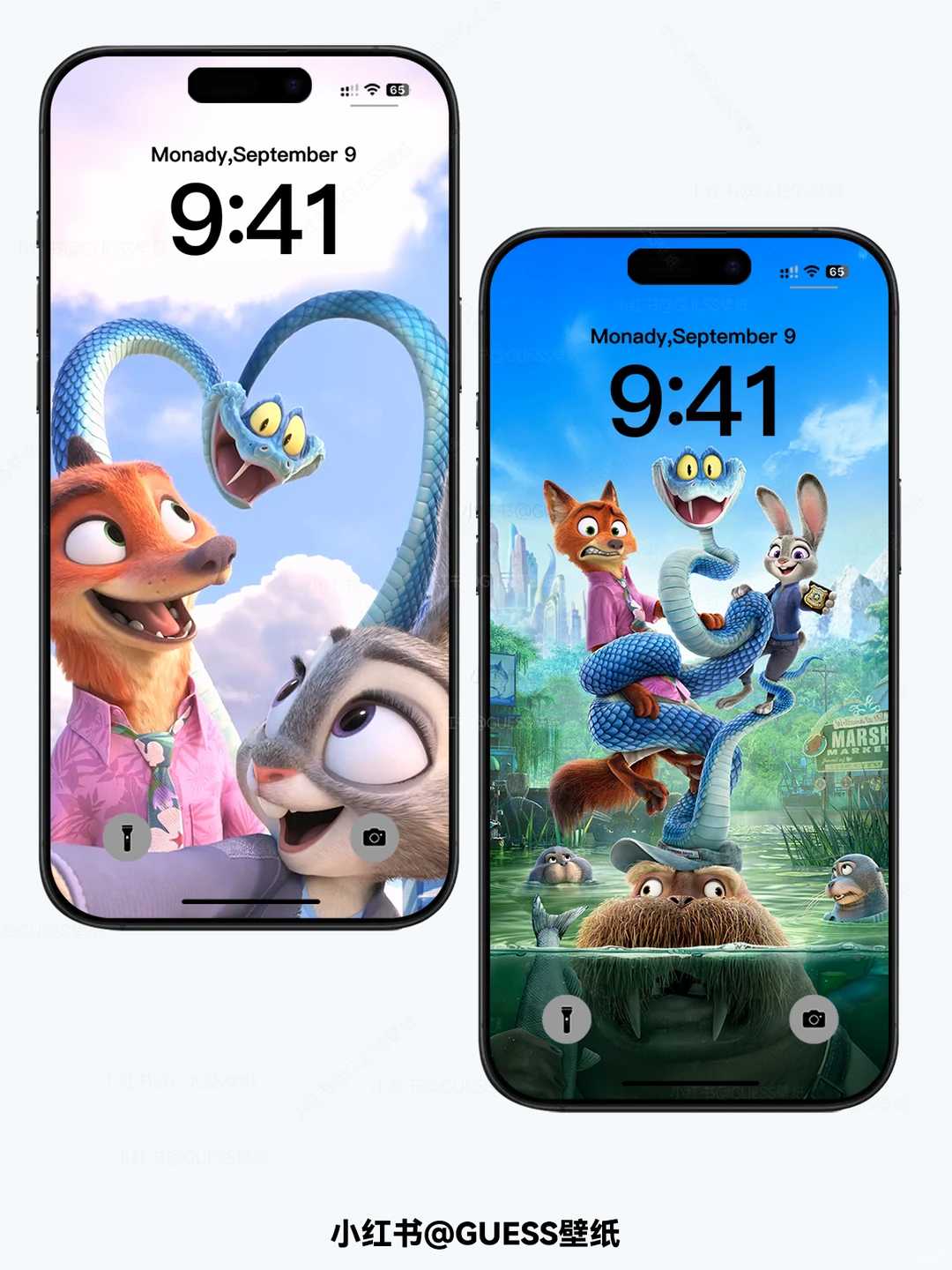 超清疯狂动物城 2 手机平板电脑壁纸自制