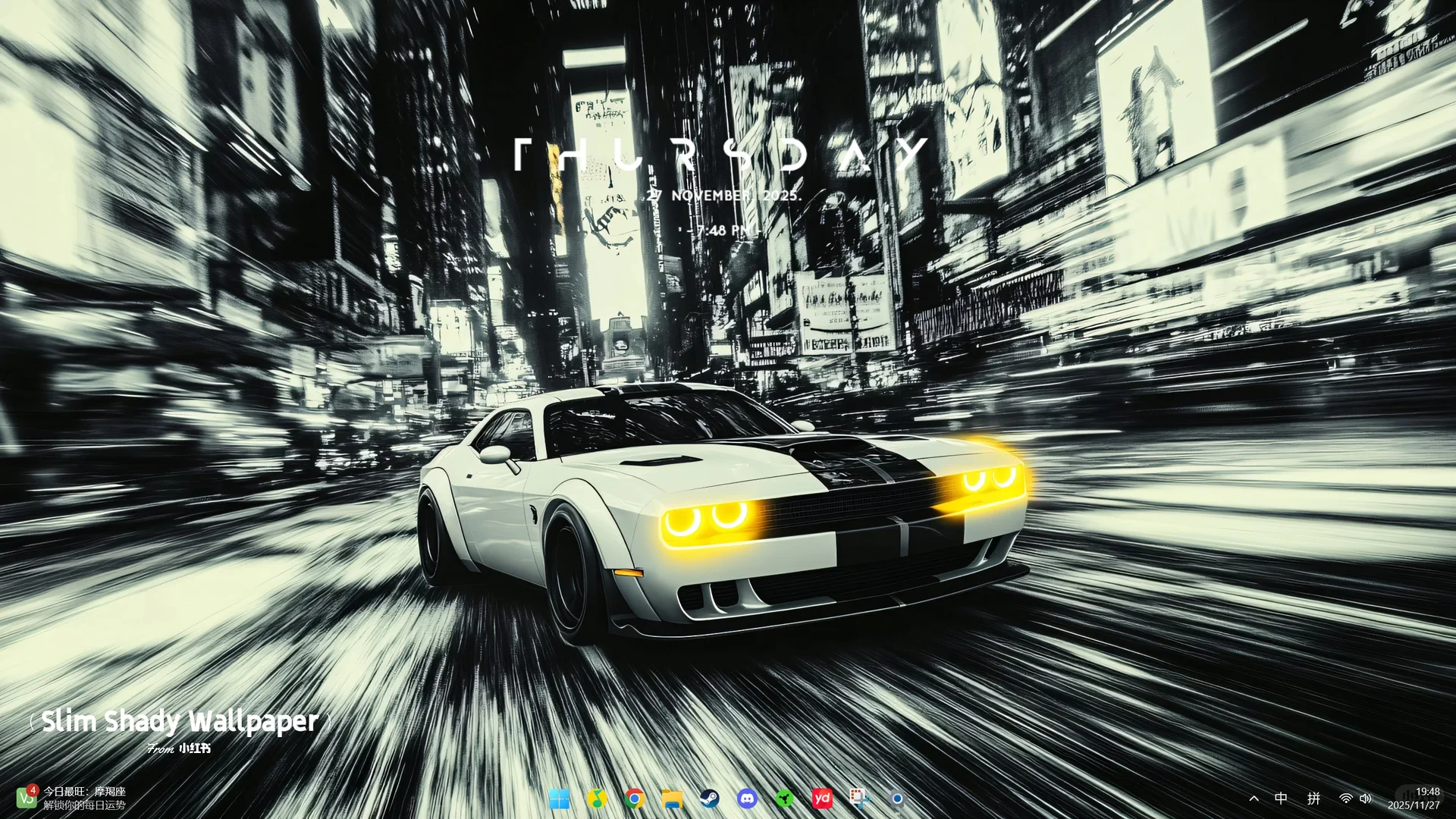 大都会 Hellcat｜4K电脑壁纸