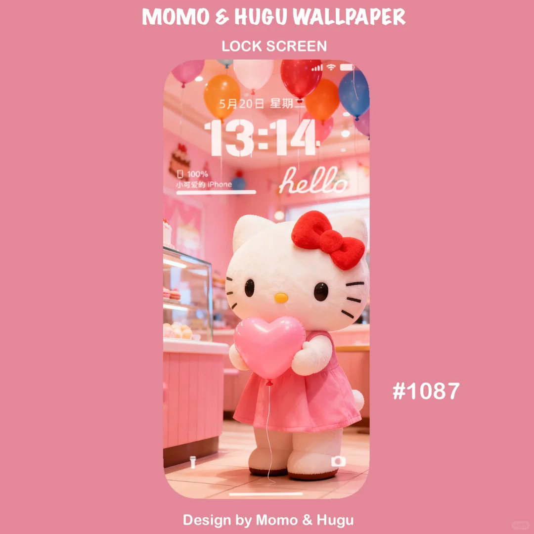 1087# HelloKitty4K超高清手机壁纸套图组图
