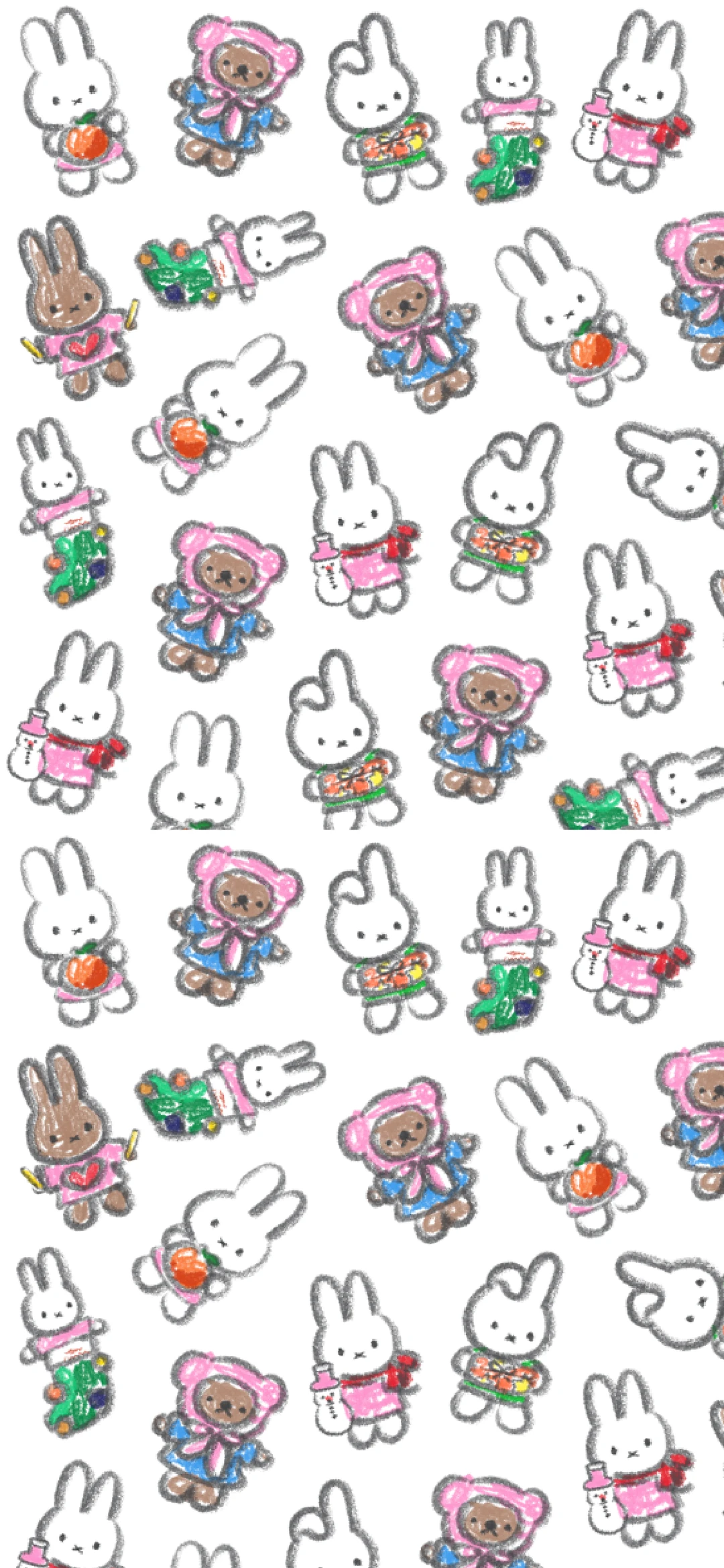 Miffy米菲兔可爱手机壁纸第二弹