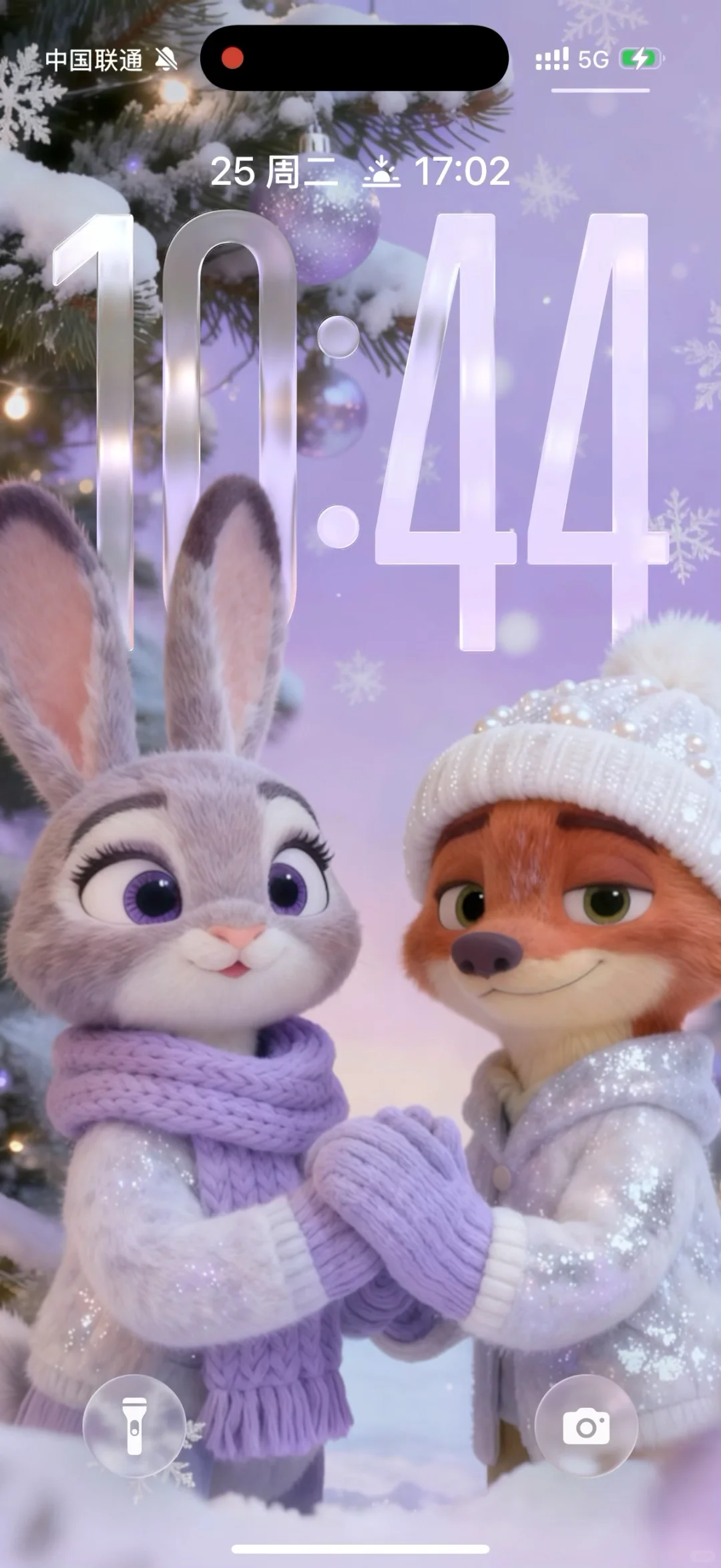 熊崽原创静态壁纸｜朱迪和尼克ios26 3D效果