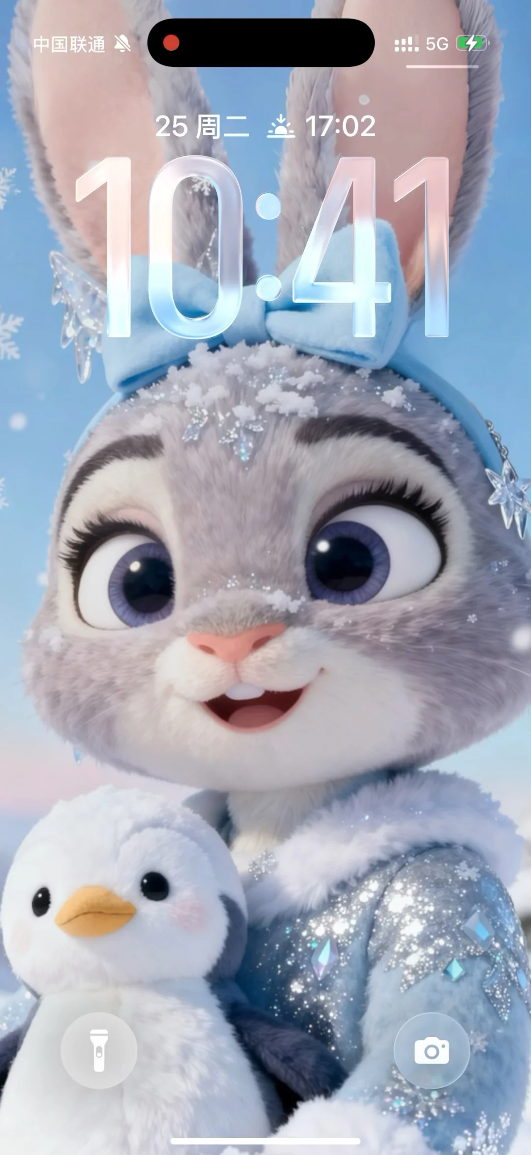 熊崽原创静态壁纸｜朱迪和尼克ios26 3D效果