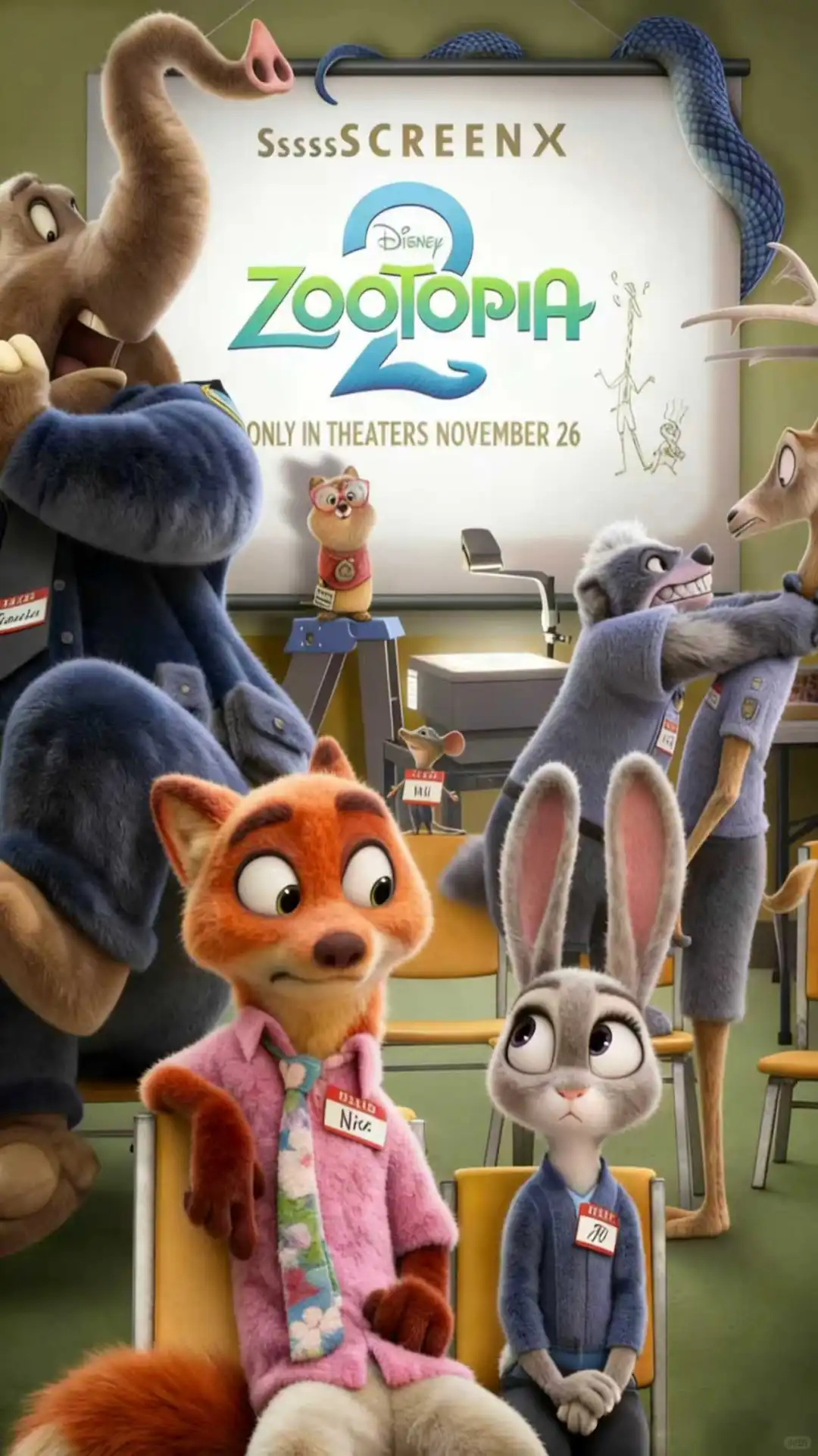 疯狂动物城 联动壁纸上新