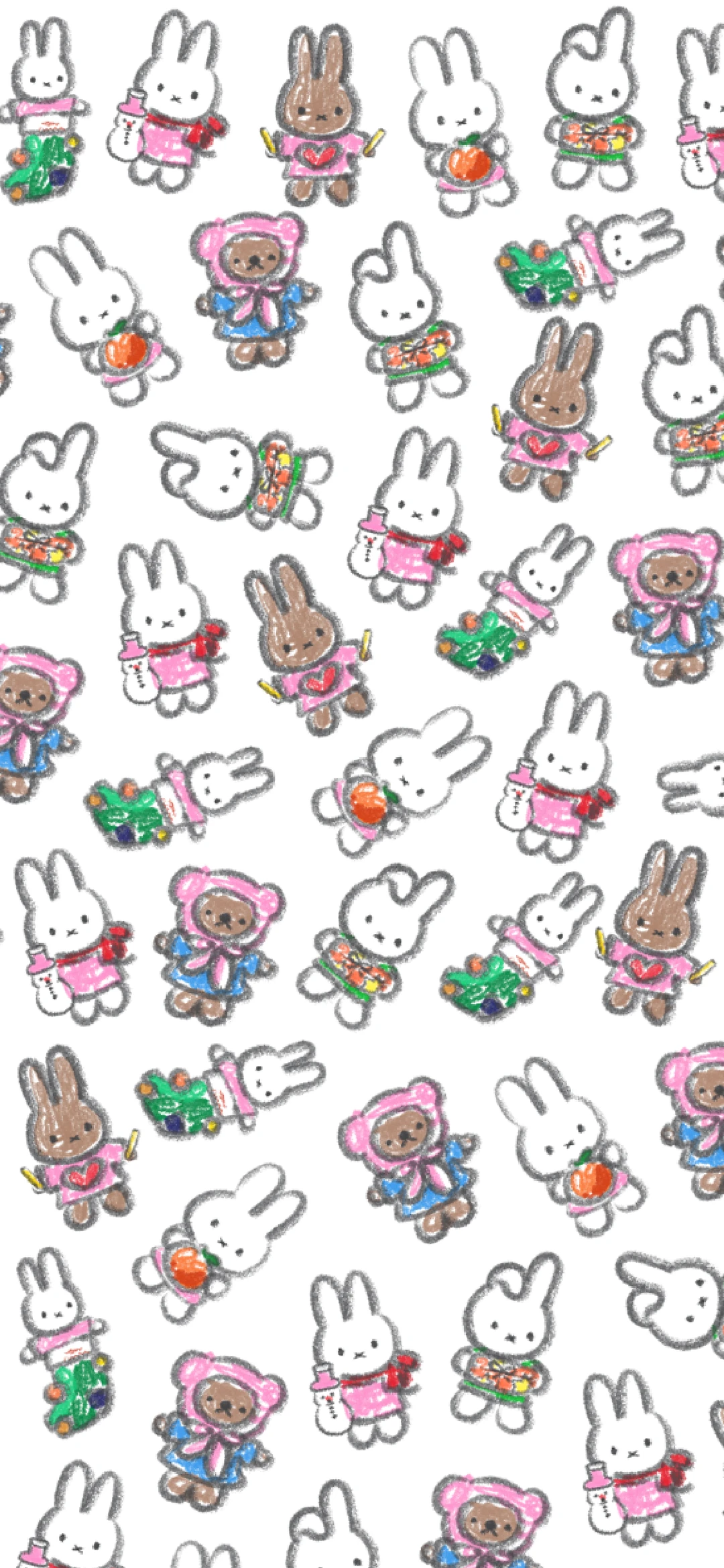 Miffy米菲兔可爱手机壁纸第二弹