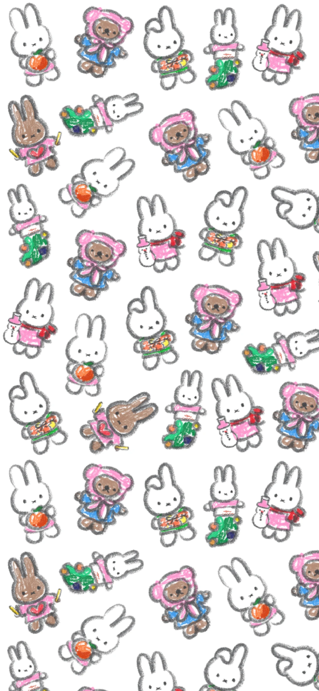 Miffy米菲兔可爱手机壁纸第二弹