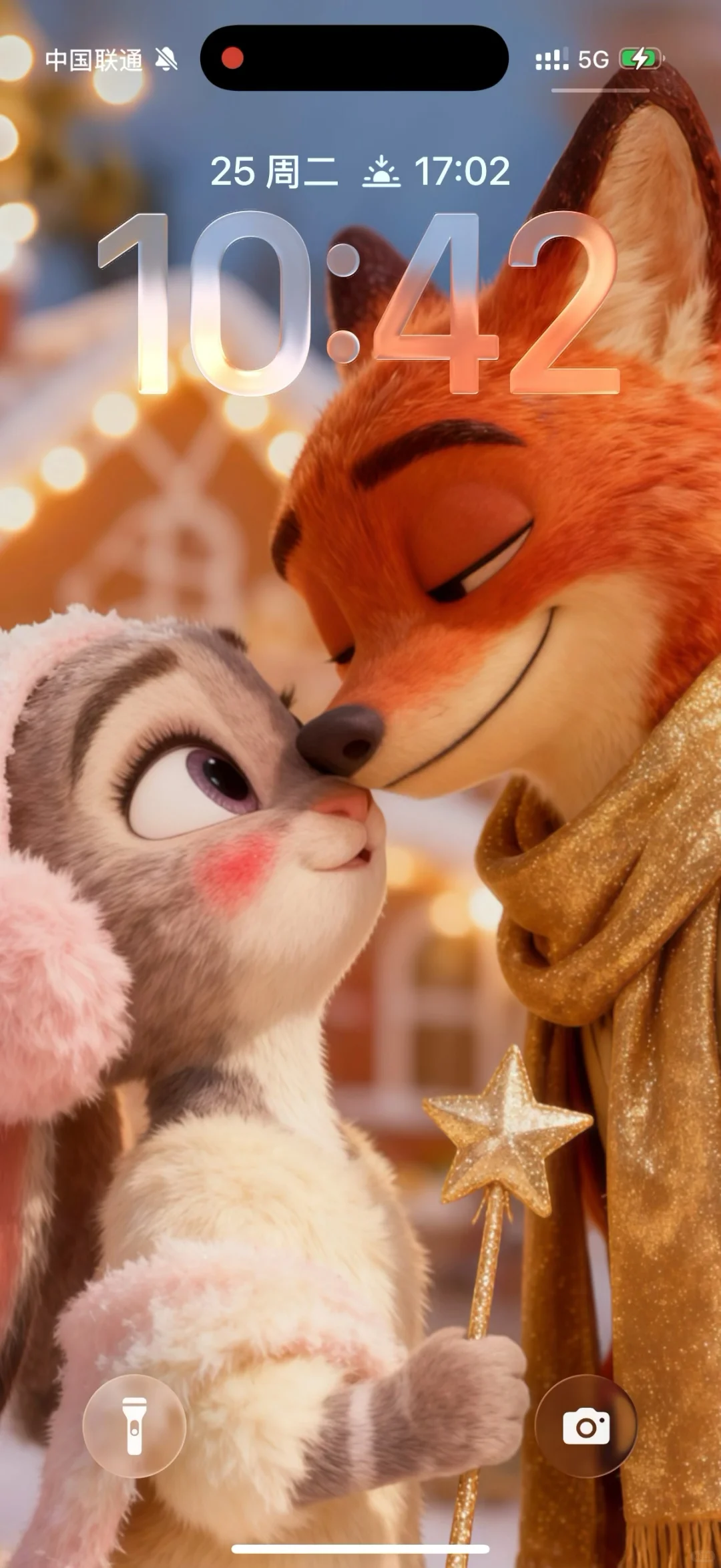 熊崽原创静态壁纸｜朱迪和尼克ios26 3D效果