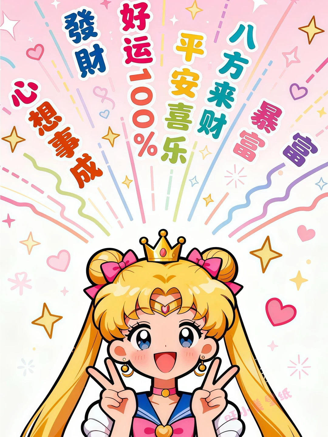 127:美少女战士·好运加持·手机壁纸