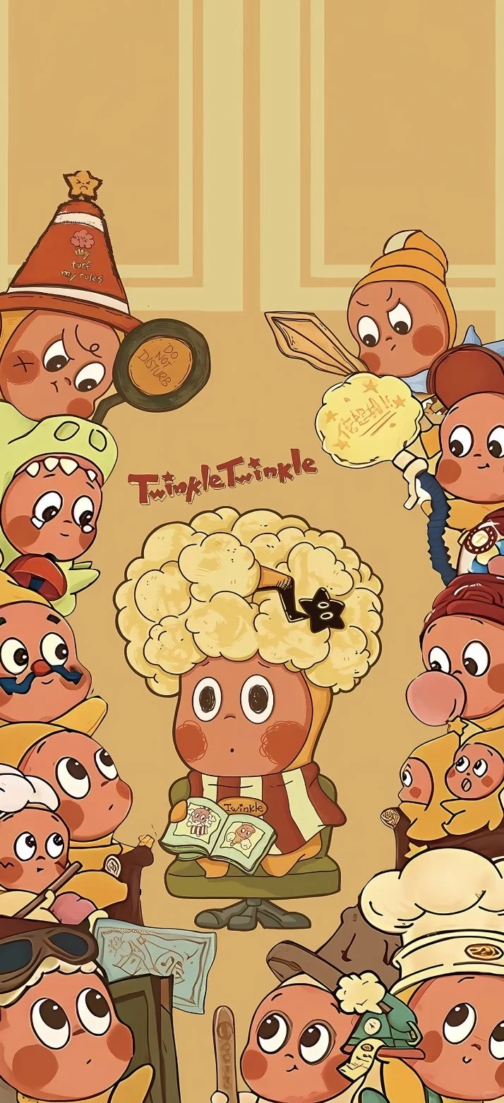 分享几张星星人的壁纸