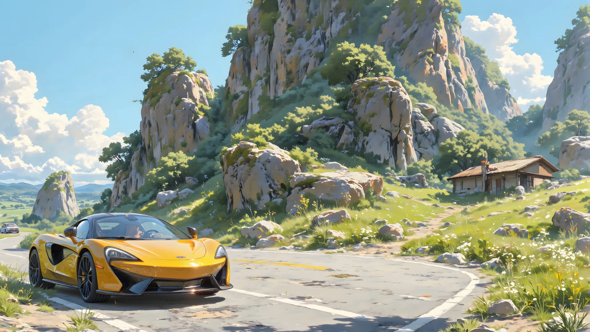 电脑壁纸 028-山翠溪明