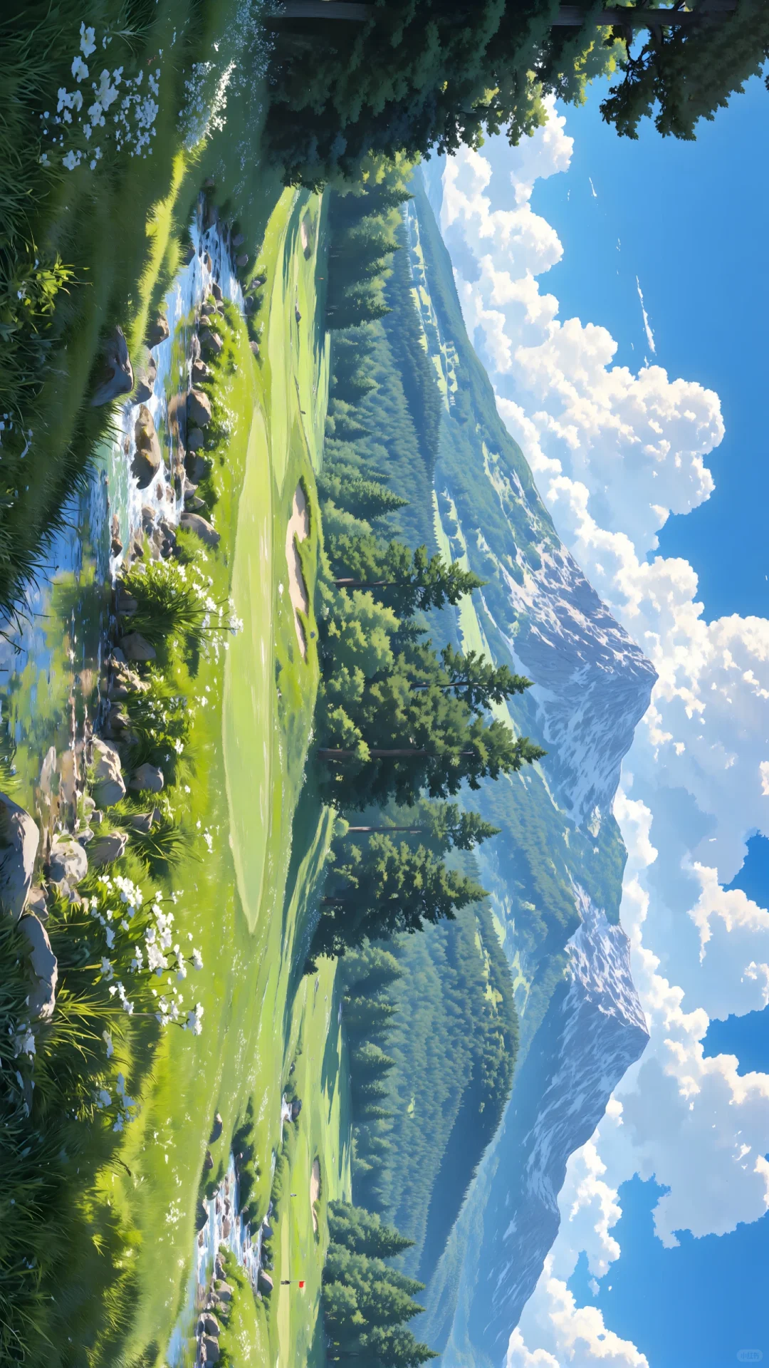 电脑壁纸 028-山翠溪明