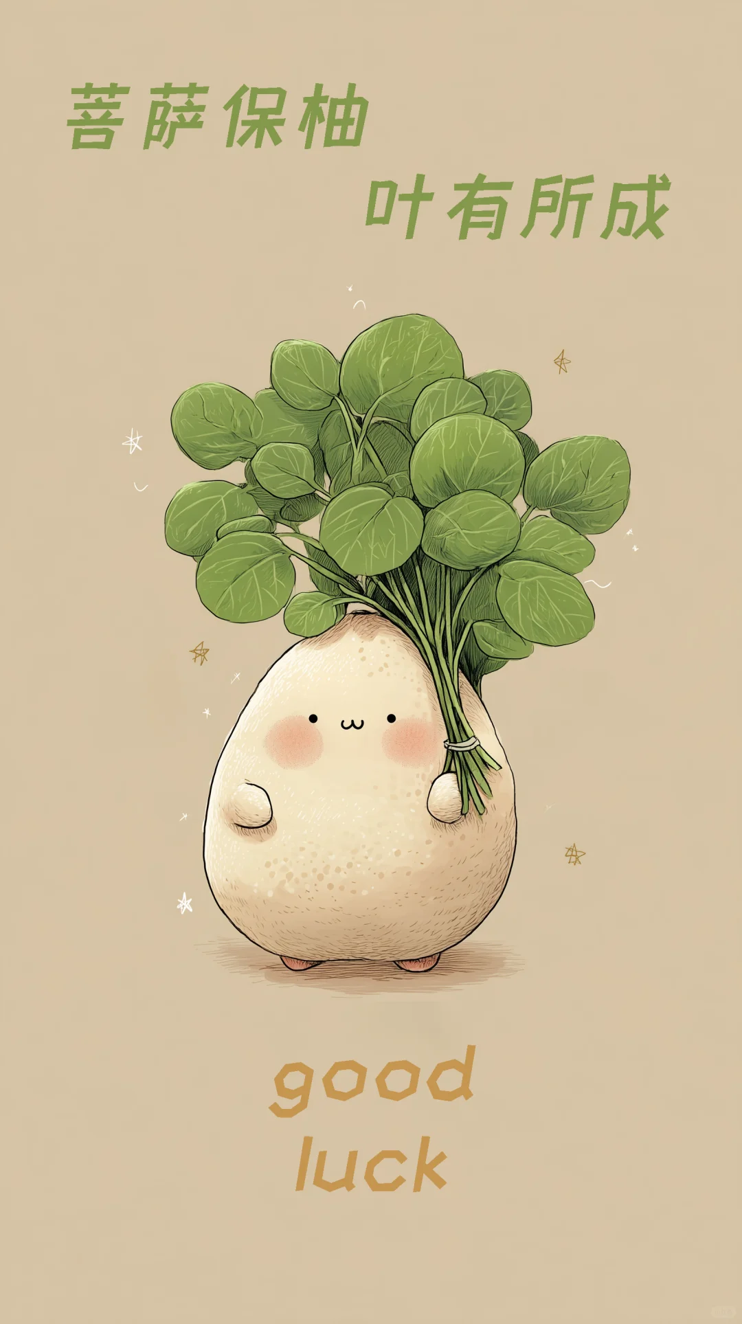 保柚，叶来运转，好运柚子叶