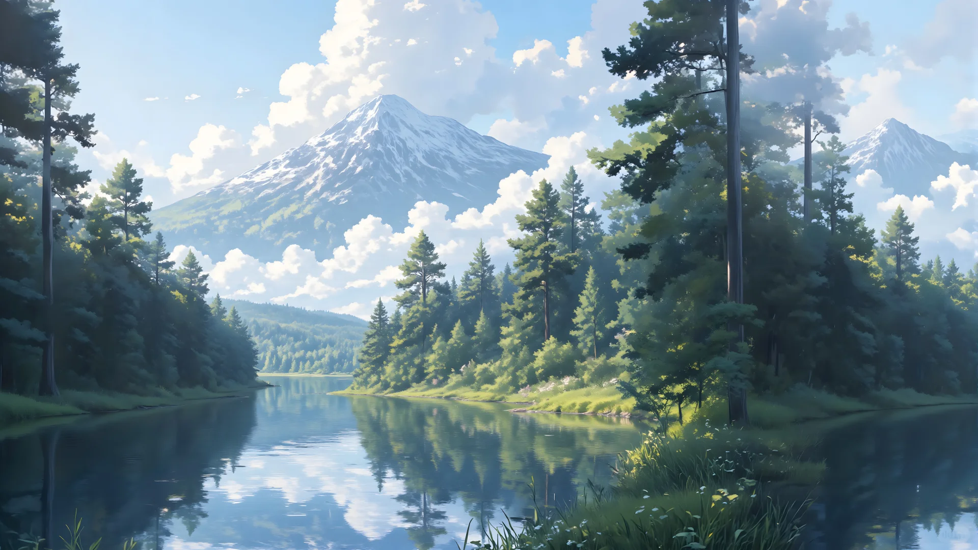 电脑壁纸 028-山翠溪明