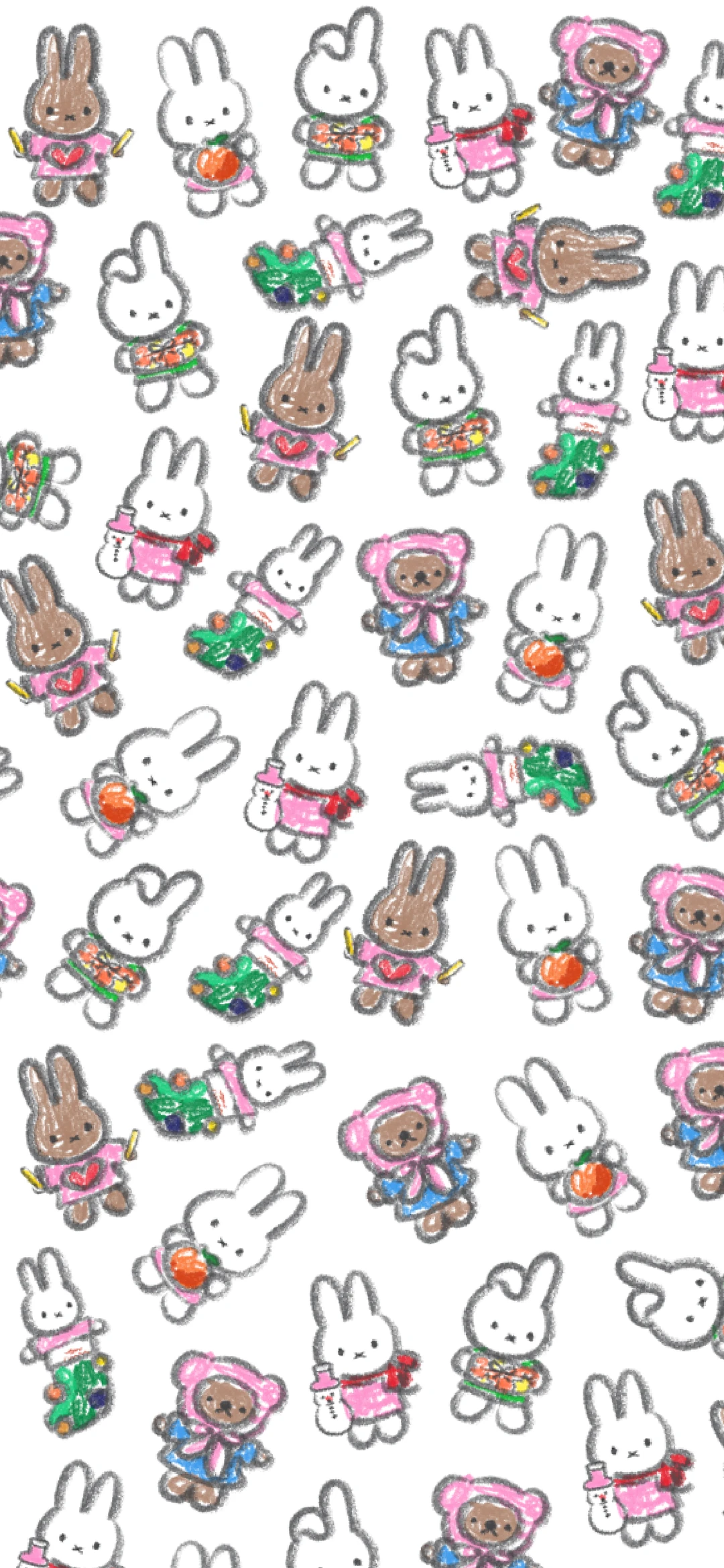 Miffy米菲兔可爱手机壁纸第二弹