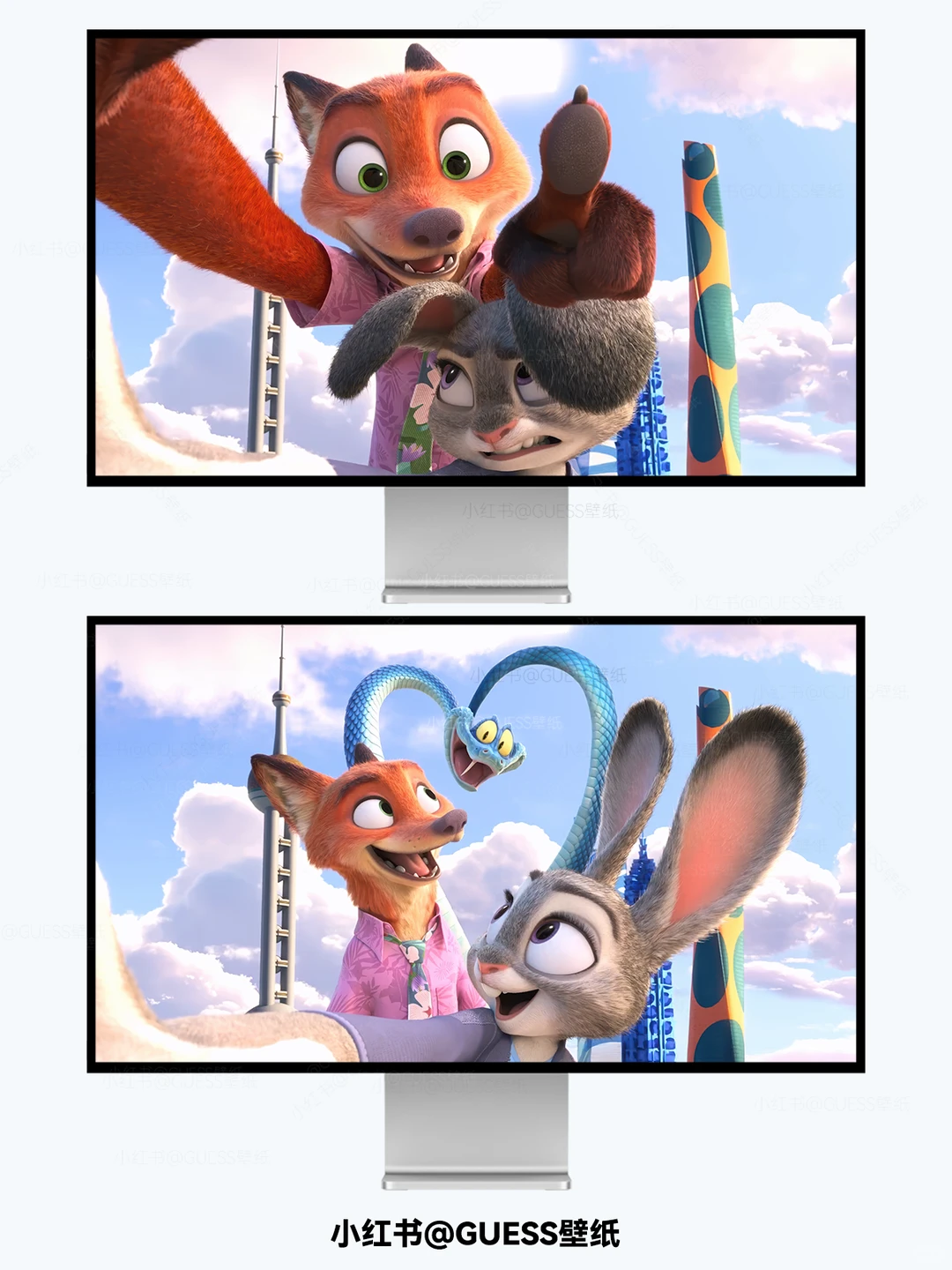 超清疯狂动物城 2 手机平板电脑壁纸自制