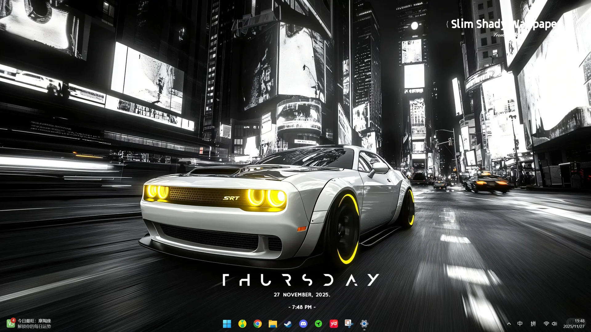 大都会 Hellcat｜4K电脑壁纸