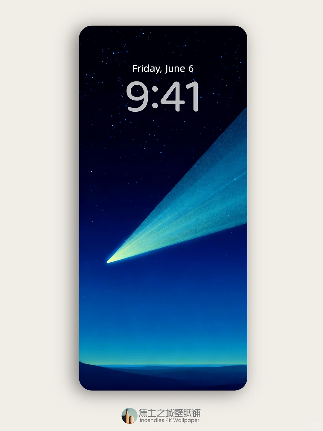 壁纸 | 划过天际的那道光