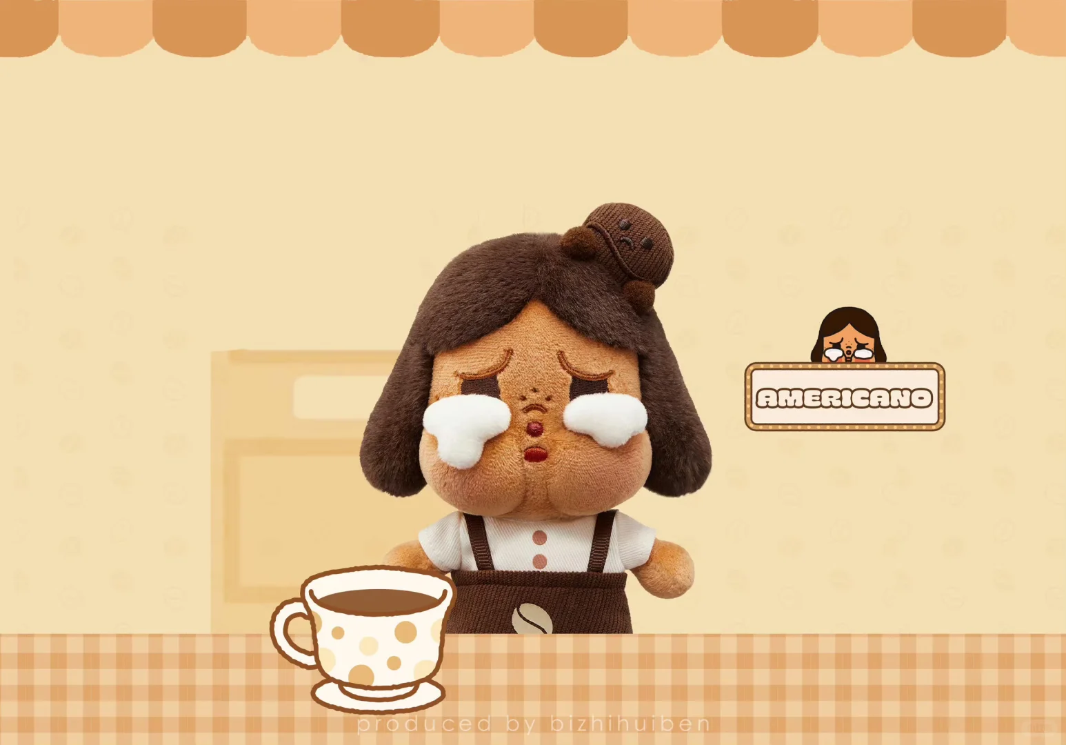 泡泡玛特crybaby哭娃电脑壁纸