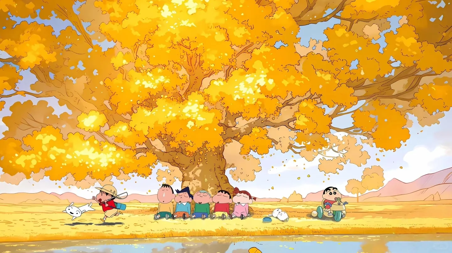 我上一年秋天平板壁纸