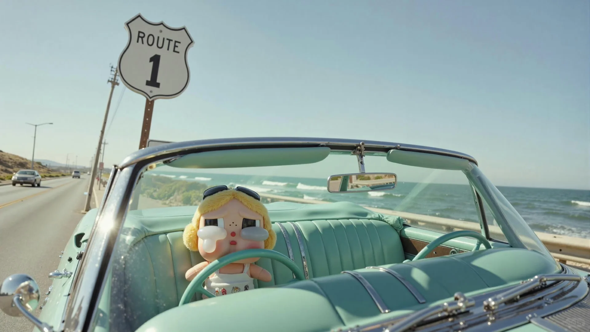 泡泡玛特crybaby哭娃电脑壁纸