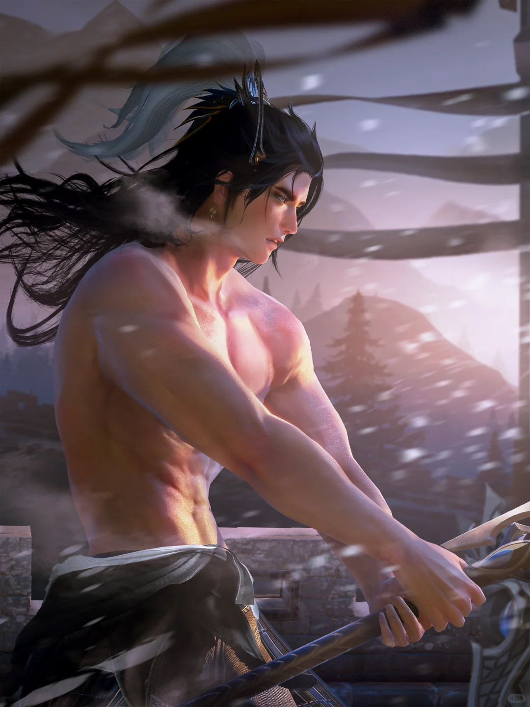 请查收大雪壁纸！