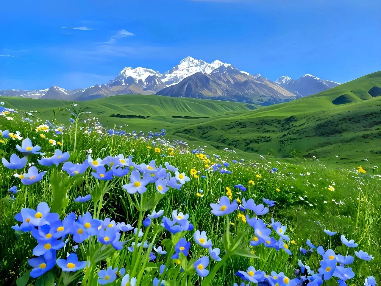 Share｜绿色护眼系列电脑壁纸