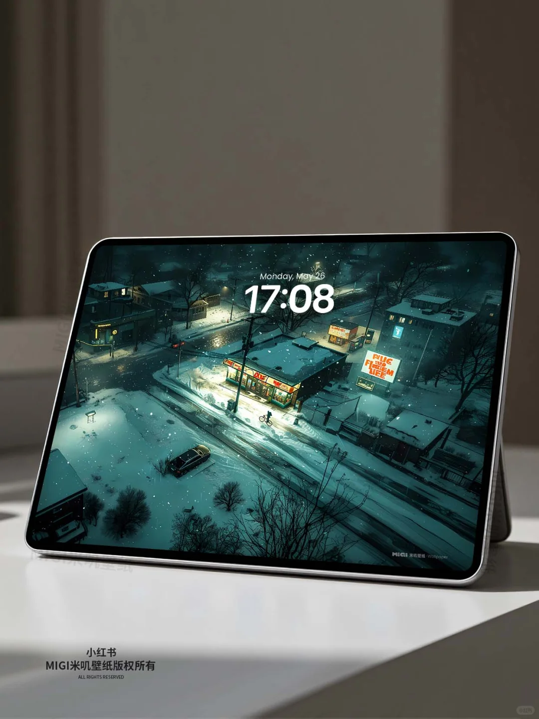 壁纸 | 雪夜便利店 | 244