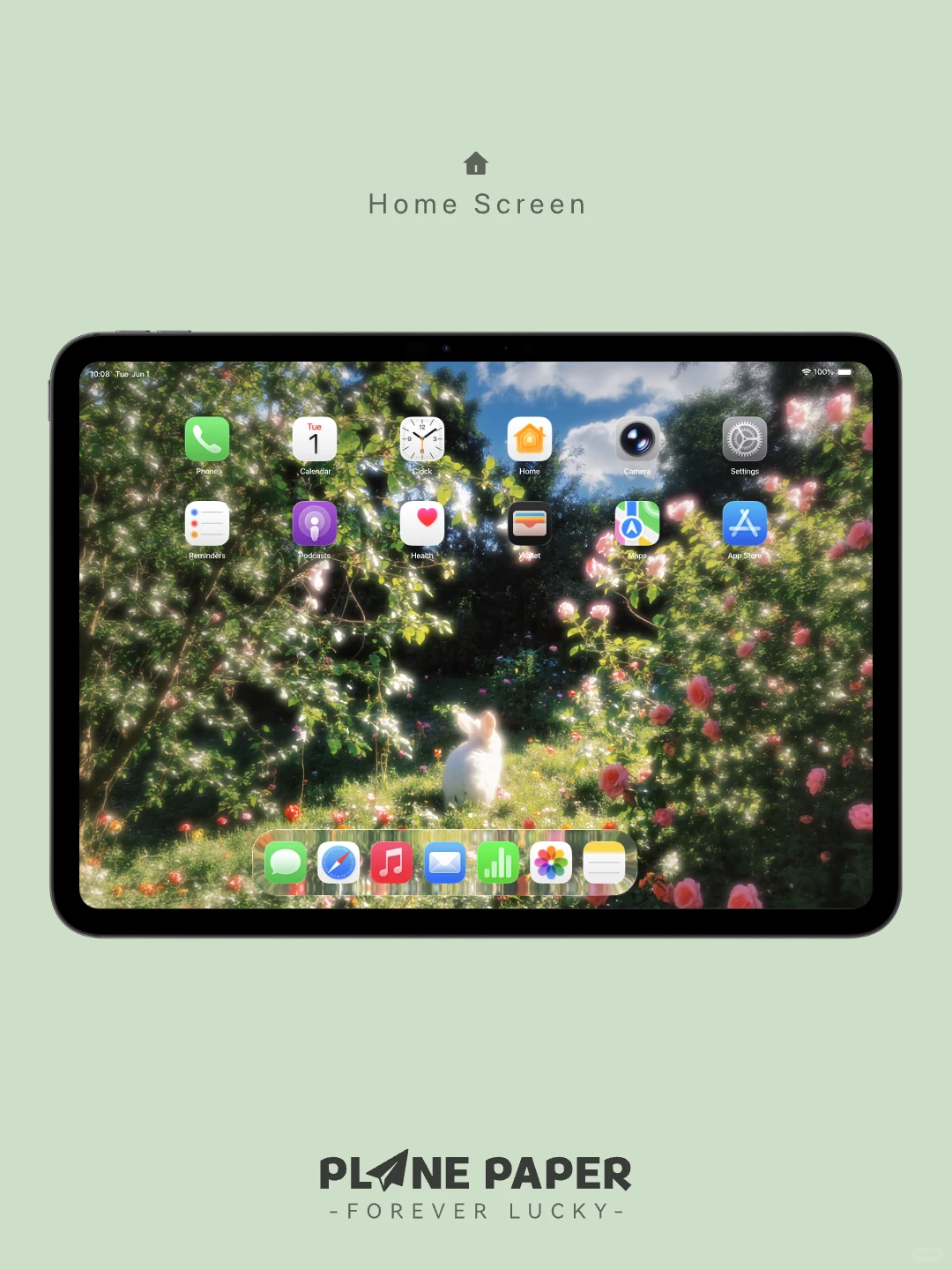 兔兔花园🐰｜005 | 梦幻平板电脑壁纸