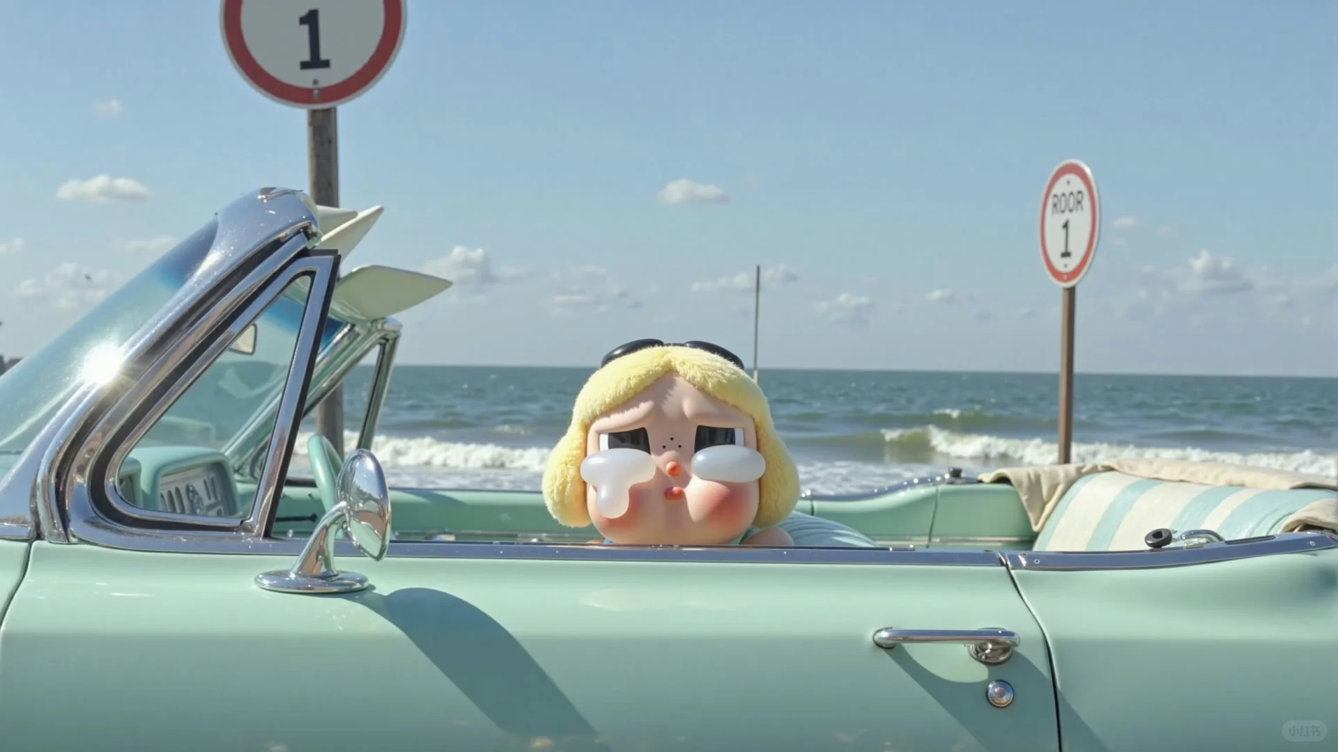 泡泡玛特crybaby哭娃电脑壁纸