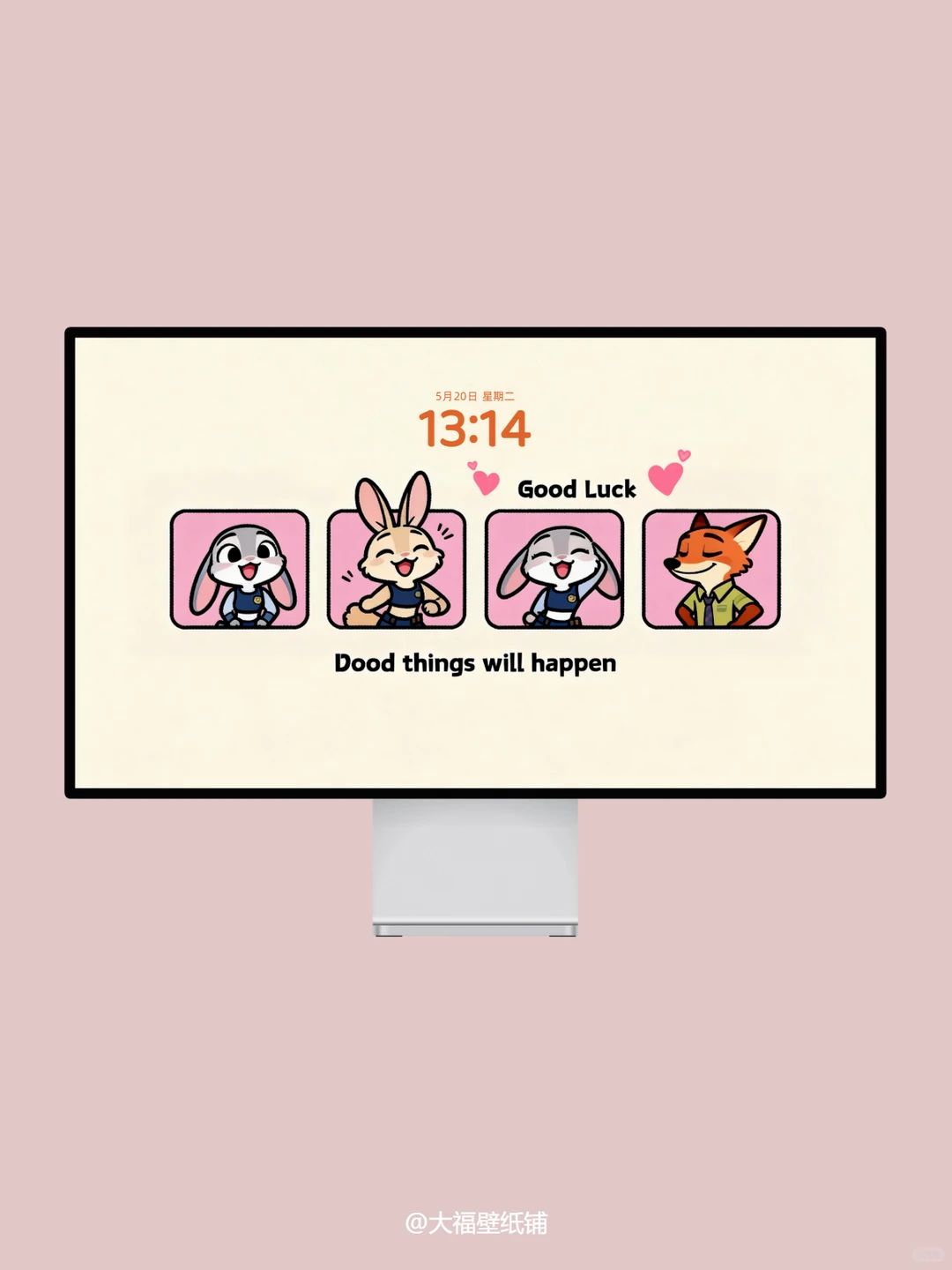 电脑壁纸丨194丨《疯狂动物城》萌系壁纸