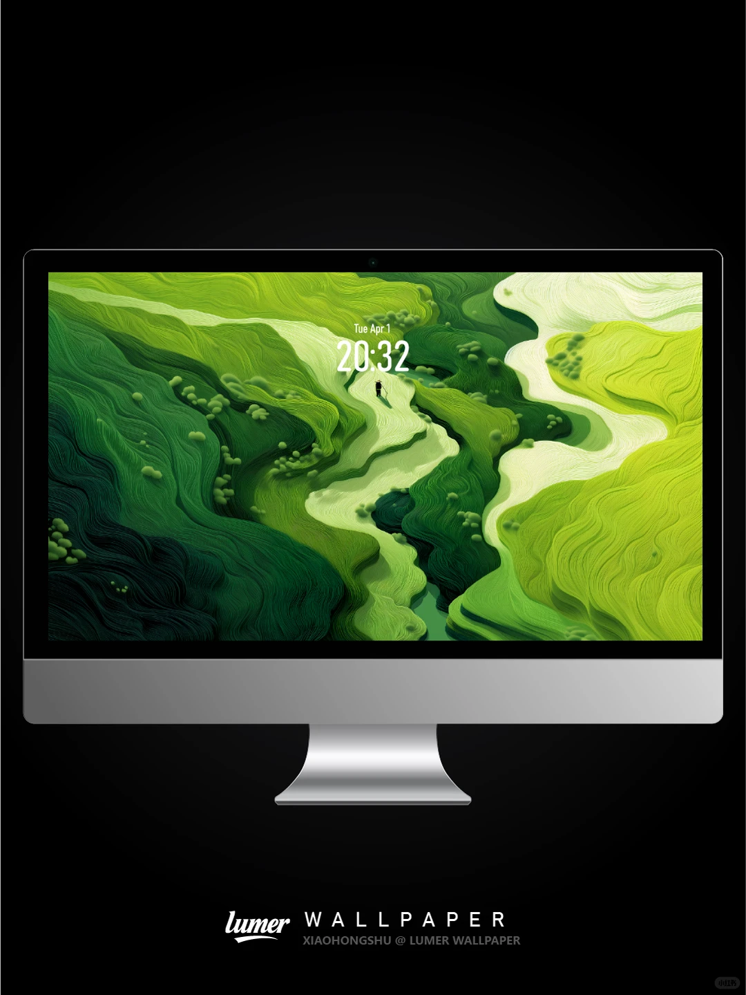 通用高清壁纸｜水墨梯田｜#0027