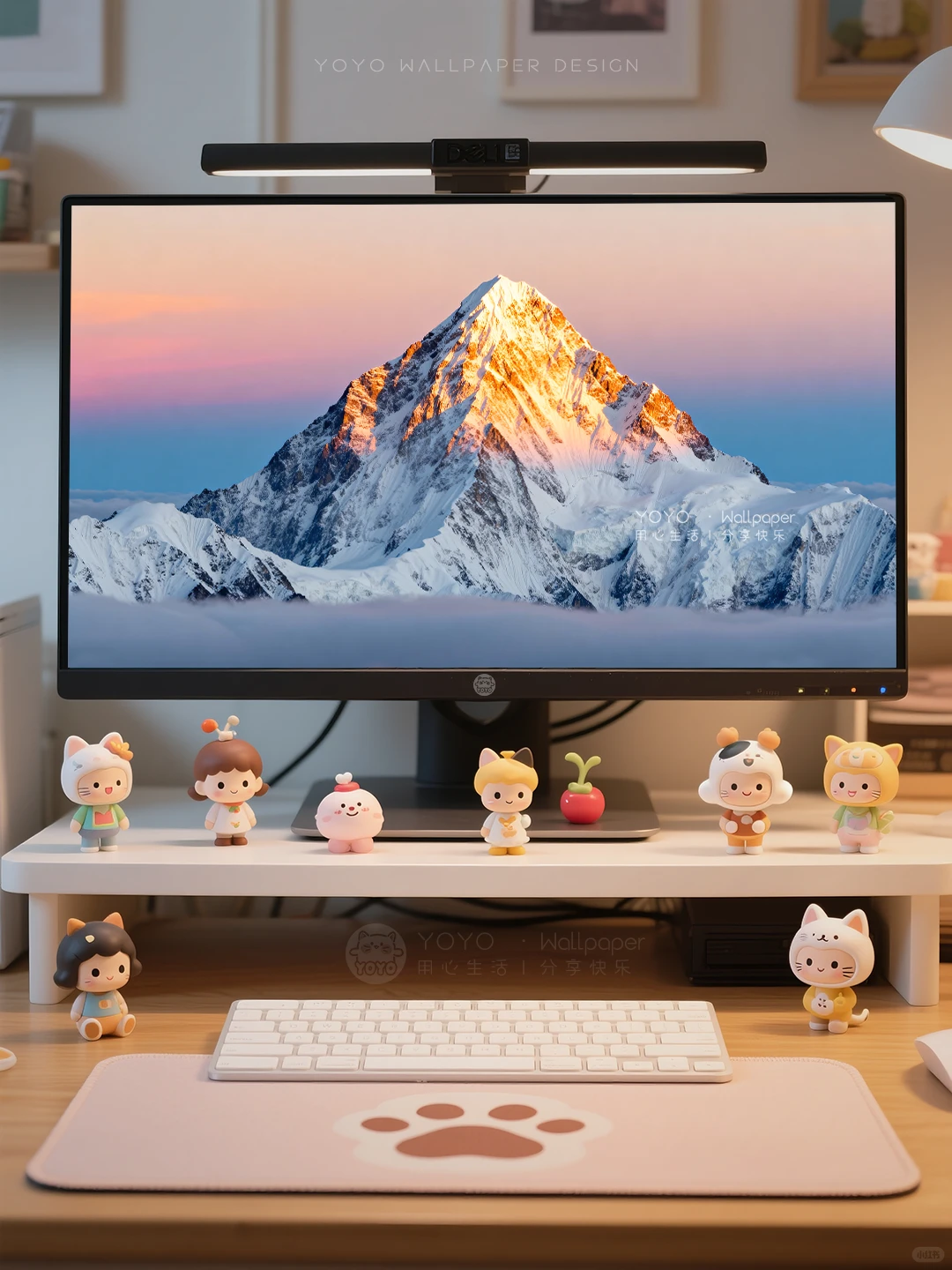 🏔️金山雪景·风景简约电脑壁纸|467