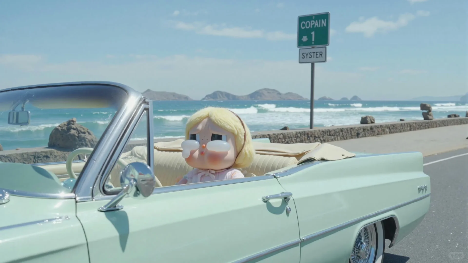 泡泡玛特crybaby哭娃电脑壁纸