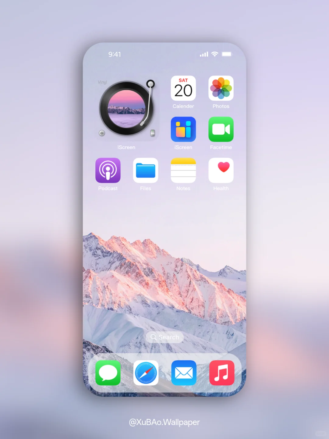 A2583 | 4k壁纸 | 绯吻雪峰