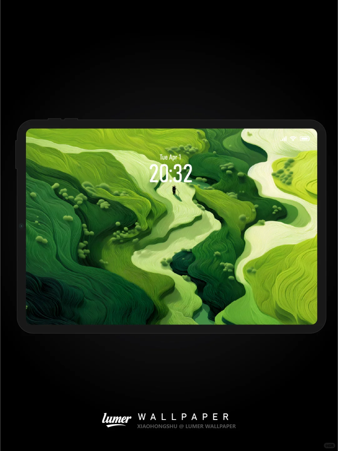 通用高清壁纸｜水墨梯田｜#0027